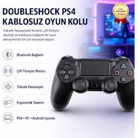 Ps4 Siyah Doubleshock Wireless Gamepad Joystick Kablosuz Ps4 Oyun Kolu-1150 Ps4 Siyah Doubleshock Wireless Gamepad Joystick Kablosuz Ps4 Oyun Kolu-1150