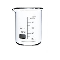 Cam Beher Isıya Dayanıklı Borosilikat Cam 100 Ml Cam Beher Isıya Dayanıklı Borosilikat Cam 100 Ml