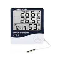 Htc-2 Problu İç / Dış Ortam Termometresi . Nem Ölçer ve Saat Htc-2 Problu İç / Dış Ortam Termometresi . Nem Ölçer ve Saat