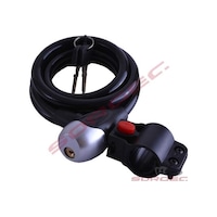 Halat Kilit Bisiklet Kilit 12 MM Kalınlık 150 CM Uzunluk-boy Beyaz - Siyah Halat Kilit Bisiklet Kilit 12 MM Kalınlık 150 CM Uzunluk-boy Beyaz - Siyah
