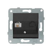 Viko Linnera Life Gece Siyahı Tekli Nümeris Cat-3 Telefon Prizi Çerçevesiz - 90444013 Viko Linnera Life Gece Siyahı Tekli Nümeris Cat-3 Telefon Prizi Çerçevesiz - 90444013