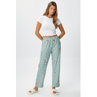 Kadın Teddi Ultra Yumuşak Cepli Mint Penguen Desen Yılbaşı Pijama Altı Mint Kadın Teddi Ultra Yumuşak Cepli Mint Penguen Desen Yılbaşı Pijama Altı Mint