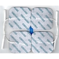 Stimrodes 5 x 5 CM Kablolu Kare Tens Pedi 4'lü Stimrodes 5 x 5 CM Kablolu Kare Tens Pedi 4'lü