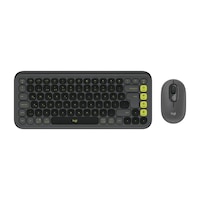 Logitech Pop Icon Kablosuz Bluetooth Sessiz Q Klavye ve Mouse Seti Logitech Pop Icon Kablosuz Bluetooth Sessiz Q Klavye ve Mouse Seti