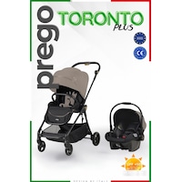 Prego Toronto Plus 2232 Çift Yönlü Katlanabilen Travel Sistem Bebek Arabası 22 Kg Taşıma Kapasitesi Kahve Prego Toronto Plus 2232 Çift Yönlü Katlanabilen Travel Sistem Bebek Arabası 22 Kg Taşıma Kapasitesi Kahve