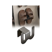 Yapışkanlı Terlik Askısı Wc Kapısı Banyo Kapı Arkası Ayakkabı Tutucu Rafı 8,5 Cm Diğer Yapışkanlı Terlik Askısı Wc Kapısı Banyo Kapı Arkası Ayakkabı Tutucu Rafı 8,5 Cm Diğer