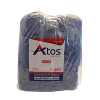 Atos 13 Mikron Kalın Çift Lastikli Galoş Mavi 750 G Atos 13 Mikron Kalın Çift Lastikli Galoş Mavi 750 G