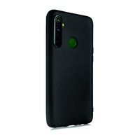 Realme 6i Kılıf Kamera Korumalı Silikon Rubber Arka Kapak Siyah Realme 6i Kılıf Kamera Korumalı Silikon Rubber Arka Kapak Siyah