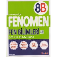 Fenomen Okul Yayınları 8. Sınıf Fenomen Fen Bilimleri B Soru B. Fenomen Okul Yayınları 8. Sınıf Fenomen Fen Bilimleri B Soru B.