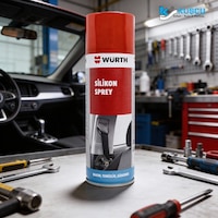 Würth Silikon Sprey 300 Ml Metal Plastik Lastik Parçalar Için Uzun Süreli Koruma Özellikli Würth Silikon Sprey 300 Ml Metal Plastik Lastik Parçalar Için Uzun Süreli Koruma Özellikli