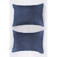 Welsoft Yastık Kılıfı 2'li 50x70 Cm Lacivert