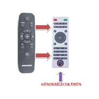 Grundig Uyumlu Gsb-910 Soundbar Ses Sistemi Kumandası Grundig Uyumlu Gsb-910 Soundbar Ses Sistemi Kumandası