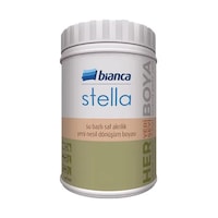 Bianca Stella Su Bazlı Saf Akrilik Boya Beyaz 1 Kg Bianca Stella Su Bazlı Saf Akrilik Boya Beyaz 1 Kg