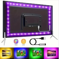 Mighty 5 Metre Usb Kumandalı Rgb Telefon Kontrollü Mutfak Dolabı Tv Arkası Animasyonlu Şerit Led Parti Mighty 5 Metre Usb Kumandalı Rgb Telefon Kontrollü Mutfak Dolabı Tv Arkası Animasyonlu Şerit Led Parti