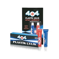 404 Kimya 404 Epoksi Plastik Çelik Çift Karışım Şeffaf Yapıştırıc 404 Kimya 404 Epoksi Plastik Çelik Çift Karışım Şeffaf Yapıştırıc