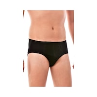6 Adet Seher 0005 Erkek Penye Slip Siyah