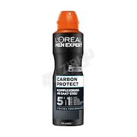5 Adet Loreal Paris Men Expert Carbon Protect Deodorant 150 Ml 5 Adet Loreal Paris Men Expert Carbon Protect Deodorant 150 Ml