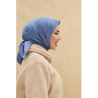 Silk Home Düz Shiny Eşarp - Kot Mavi - Kot Mavi Silk Home Düz Shiny Eşarp - Kot Mavi - Kot Mavi