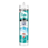 Sista Extra Whıte Kararmayan, Antikbakteriyel , Su Sızdırmayan Çok Kaliteli Beyaz Silikon Sista Extra Whıte Kararmayan, Antikbakteriyel , Su Sızdırmayan Çok Kaliteli Beyaz Silikon