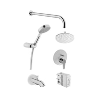 Artema Win S Ankastre Banyo Bataryası Set - A49247 Krom Artema Win S Ankastre Banyo Bataryası Set - A49247 Krom