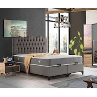 Azrayatakmobilya Çift Kişilik Comfort Yatak+Baza+Modelli Başlık Azrayatakmobilya Çift Kişilik Comfort Yatak+Baza+Modelli Başlık