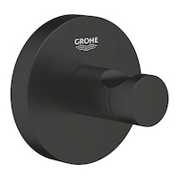 Grohe Start Quickfix Bornoz Askısı Mat Siyah Grohe Start Quickfix Bornoz Askısı Mat Siyah