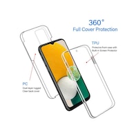 Teknomoda Samsung Galaxy Uyumlu A54 Kılıf 360 Şeffaf Ön Arka Korumalı Şeffaf Silikon Teknomoda Samsung Galaxy Uyumlu A54 Kılıf 360 Şeffaf Ön Arka Korumalı Şeffaf Silikon