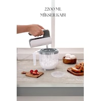 2200 Ml Mikser Kabı Mavi & Ölçü Kabı & Saklama Kabı-dny0026 Çok Renkli 2200 Ml Mikser Kabı Mavi & Ölçü Kabı & Saklama Kabı-dny0026 Çok Renkli