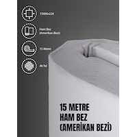 %100 Pamuk 46 Tel Amerikan Bezi Ham Bez Punch Kumaş -Beyaz %100 Pamuk 46 Tel Amerikan Bezi Ham Bez Punch Kumaş -Beyaz