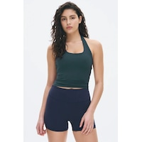 Madmext Füme Halter Yaka Kadın Atlet Mg2680 Füme Madmext Füme Halter Yaka Kadın Atlet Mg2680 Füme