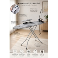 Perilla 9995 Iron Kol Ütüleme Aparatlı Ütü Masası 41 148 Cm Diğer