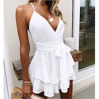 Çapraz Askılı Bohem Uçuşan Yazlık Kendinden Kemerli Tatil Beach Sahil Şortlu Tulum Beyaz Beyaz Çapraz Askılı Bohem Uçuşan Yazlık Kendinden Kemerli Tatil Beach Sahil Şortlu Tulum Beyaz Beyaz