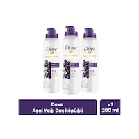 Dove Açai Yağı Duş Köpüğü 200 Ml X 3 Adet PKT.DOVE.041 Diğer Dove Açai Yağı Duş Köpüğü 200 Ml X 3 Adet PKT.DOVE.041 Diğer