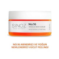Sinoz No:16 Yoğun Nemlendirici ve Besleyici Vücut Peeling 300 G Sinoz No:16 Yoğun Nemlendirici ve Besleyici Vücut Peeling 300 G