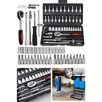Staxx Power CRV46 46 Parça Otomatik Cırcırlı 1/4" Lokma Takımı Staxx Power CRV46 46 Parça Otomatik Cırcırlı 1/4" Lokma Takımı