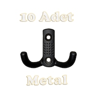 Noktalı Portmanto Vestiyer Duvar Dolap Elbise Askısı Siyah Metal Mobilya Kapı Askılığı Askılık 10 Adet Siyah Noktalı Portmanto Vestiyer Duvar Dolap Elbise Askısı Siyah Metal Mobilya Kapı Askılığı Askılık 10 Adet Siyah