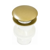 Fkn Antik Sarı Eskitme Pop-up Lavabo Süzgeci Bas-aç Kapanır Gider Tapası Plastik Gövdeli Fkn Antik Sarı Eskitme Pop-up Lavabo Süzgeci Bas-aç Kapanır Gider Tapası Plastik Gövdeli