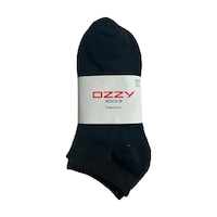 Ozzy Socks 4 Çift Ekonomik Pamuklu Siyah Erkek Patik Siyah Ozzy Socks 4 Çift Ekonomik Pamuklu Siyah Erkek Patik Siyah