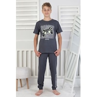 Zuzunga Gamer Console Desenli Kısa Kollu Erkek Çocuk Pijama Takımı Bej Zuzunga Gamer Console Desenli Kısa Kollu Erkek Çocuk Pijama Takımı Bej