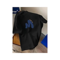 Medinenur Wake Up Yazı Detaylı Basic T-shirt Siyah Medinenur Wake Up Yazı Detaylı Basic T-shirt Siyah