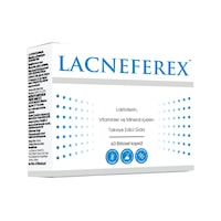 İmuneks Farma Lacneferex™ Laktoferrin, Vitaminler ve Mineral içeren Takviye Edici Gıda 60 Kapsül İmuneks Farma Lacneferex™ Laktoferrin, Vitaminler ve Mineral içeren Takviye Edici Gıda 60 Kapsül