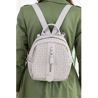 Just Polo Kadın Günlük Kullanıma Uygun Su Geçirmez Çok Bölmeli Sırt Çantası Shopper Gri Just Polo Kadın Günlük Kullanıma Uygun Su Geçirmez Çok Bölmeli Sırt Çantası Shopper Gri