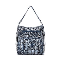 Smart Bags Büyük Boy Su Geçirmez Krınkıl Kumaş Hem Sırt Hem Omuz Çantası Mavi Rose Smart Bags Büyük Boy Su Geçirmez Krınkıl Kumaş Hem Sırt Hem Omuz Çantası Mavi Rose