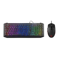 Rampage KB-R310 Broker Kablolu Gökkuşağı Aydınlatmalı Oyuncu Klavye Mouse Set Rampage KB-R310 Broker Kablolu Gökkuşağı Aydınlatmalı Oyuncu Klavye Mouse Set