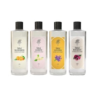 Rebul Bouquet + Mandalina + Jasmine + Lavanta Kolonya 4 x 250 ML Rebul Bouquet + Mandalina + Jasmine + Lavanta Kolonya 4 x 250 ML