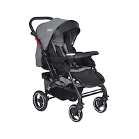 Tommy Baby Tornado Plus Black Alüminyum Lüx Çift Yönlü Bebek Arabası Tommy Baby Tornado Plus Black Alüminyum Lüx Çift Yönlü Bebek Arabası