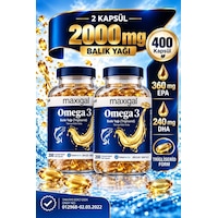 Maxigal Omega-3 Balık Yağı 2 x 200 Kapsül Maxigal Omega-3 Balık Yağı 2 x 200 Kapsül
