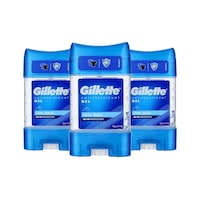 Gillette Cool Wave Gel 48H Erkek Stick Deodorant 3 x 70 ML