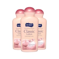 Hobby Classic Nemlendirici El ve Vücut Losyonu 3 x 300 ML Hobby Classic Nemlendirici El ve Vücut Losyonu 3 x 300 ML