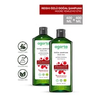 Agarta Reishi Özlü Şampuan 2 x 400 ML Agarta Reishi Özlü Şampuan 2 x 400 ML